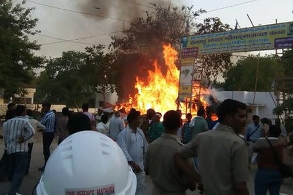 Mathura: 24 Persons Including SP, SHO Killed In A Violent Clash