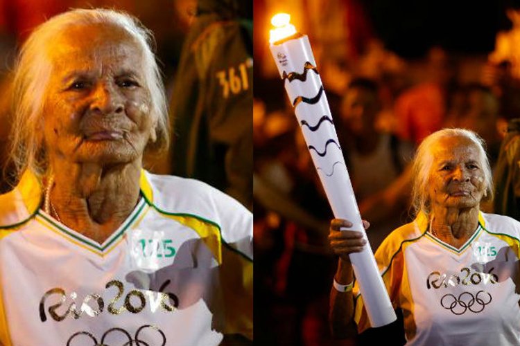Age Is Just A Number: 106-Year-Old Aida Gemanque Becomes Oldest Olympic Torch Bearer