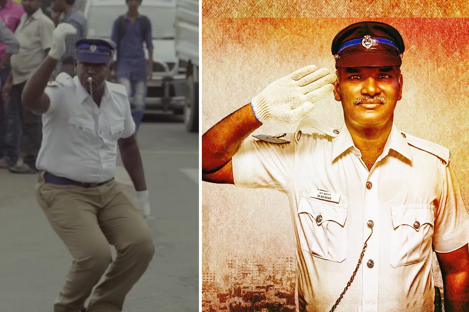 Video: This Traffic Police Is A True Rock Star. He Dances, Does Crazy Moves & Sings Along When He Manages The Traffic