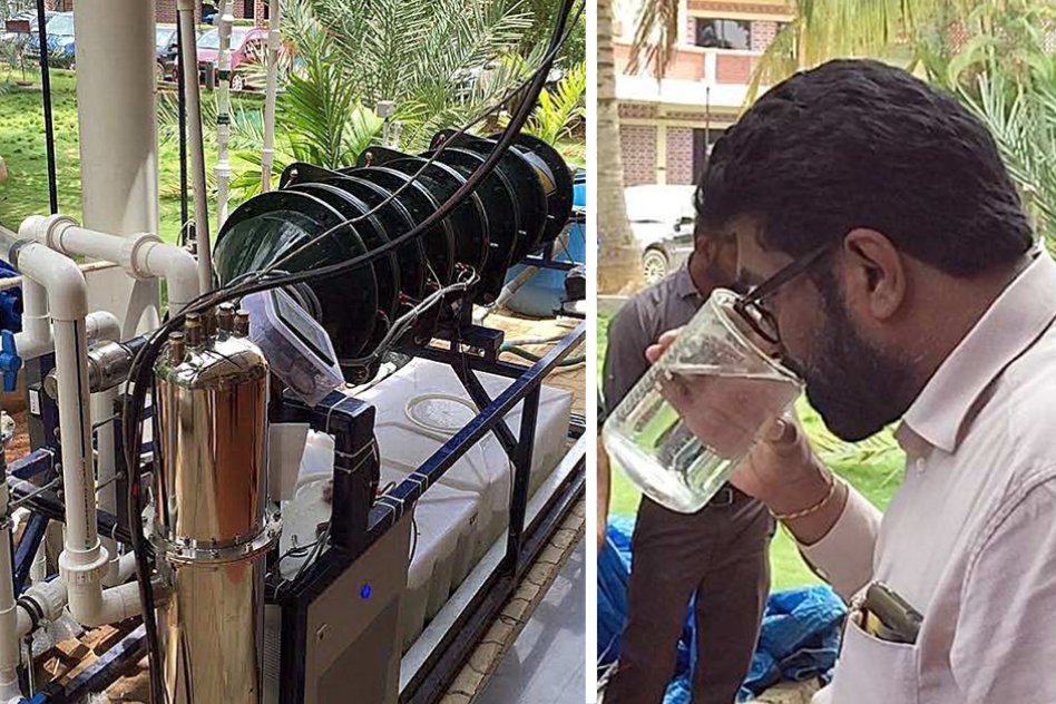 Bengaluru-Based Scientist Makes Drinking Water From Sewage