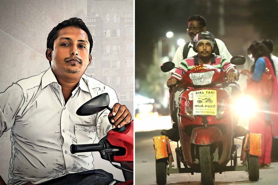 [Video] Chennai: The First Bike-Taxi Service Run By Differently-Abled People