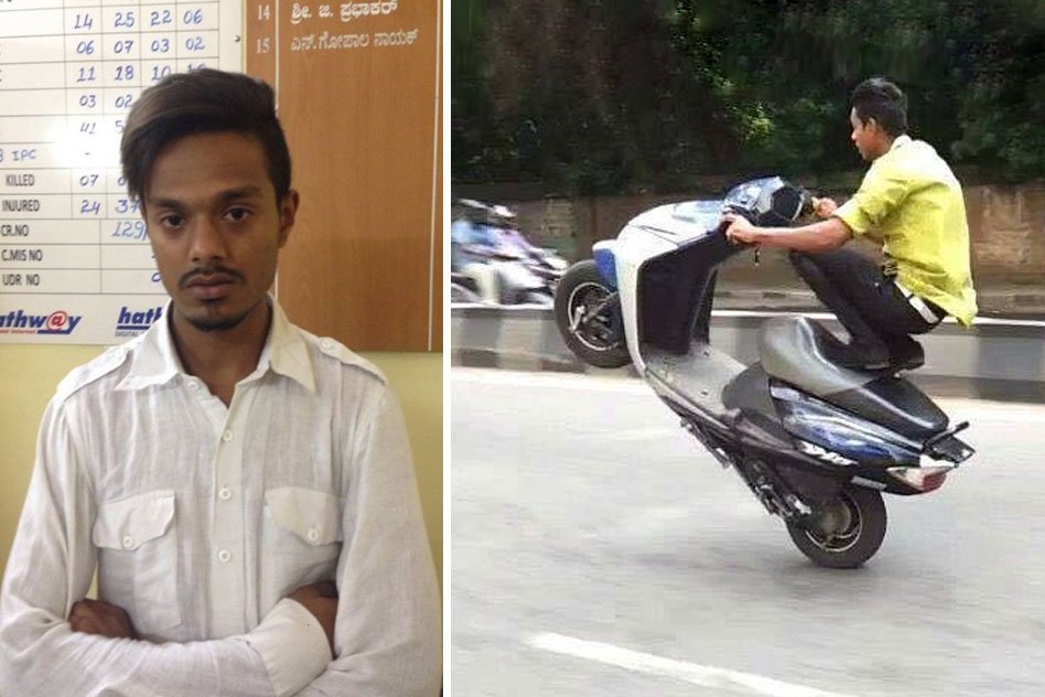 Bengaluru Teens Wheeling On The Road, Risking Their Lives And Lives Of Others; Police Prompt In Action