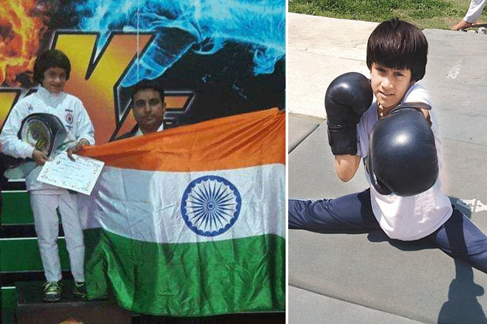 Amidst All The Chaos, Tajamul Islam, An 8-Year-Old Kashmiri Creates History In World Kickboxing Championship