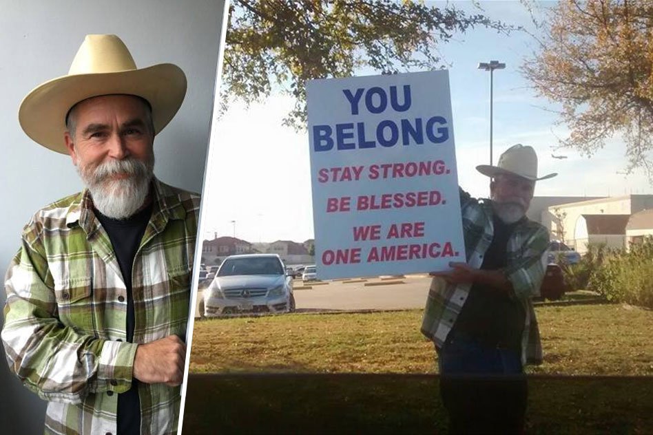 My Story: Amidst The Hatred, I Hold The Sign Of You Belong For Other Fellow Americans
