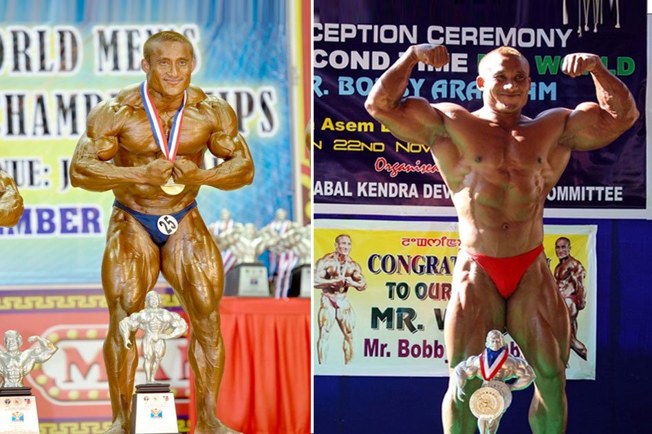 Arambam Boby Wins His Fifth World Bodybuilding Title