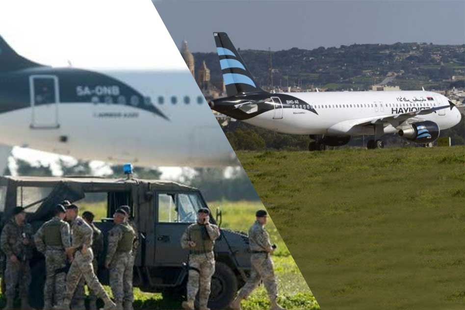 Man With Hand Grenade Hijacks Libyan Flight With 118 People And Forces To Land In Malta