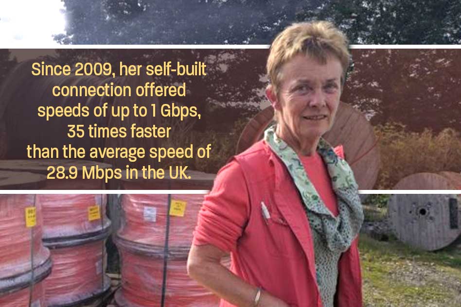 This British Farmer’s Wife Has Built Her Own Broadband Service Providing Speed Of 1 Gbps