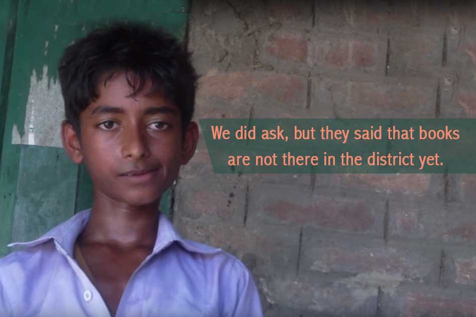 Need Help: Six Months Later, Students Of A Government School Wait For Textbooks