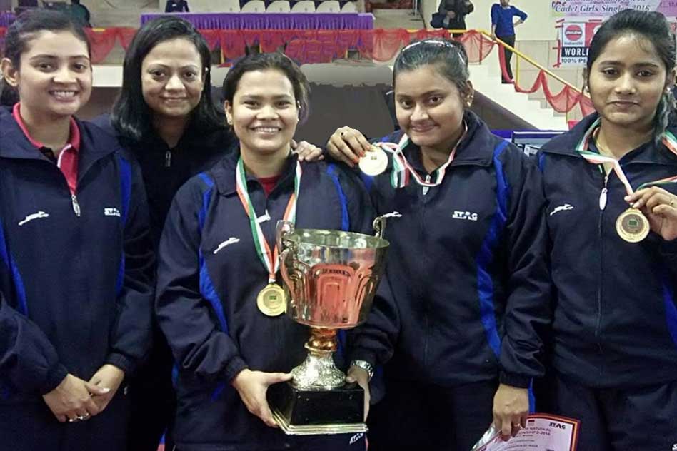 Table Tennis Nationals: West Bengal clinch historic women's team crown ...