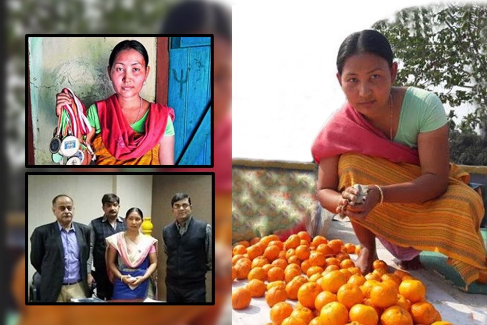 Thanks to media, gold medalist archer found selling oranges on highway, now gets a job.