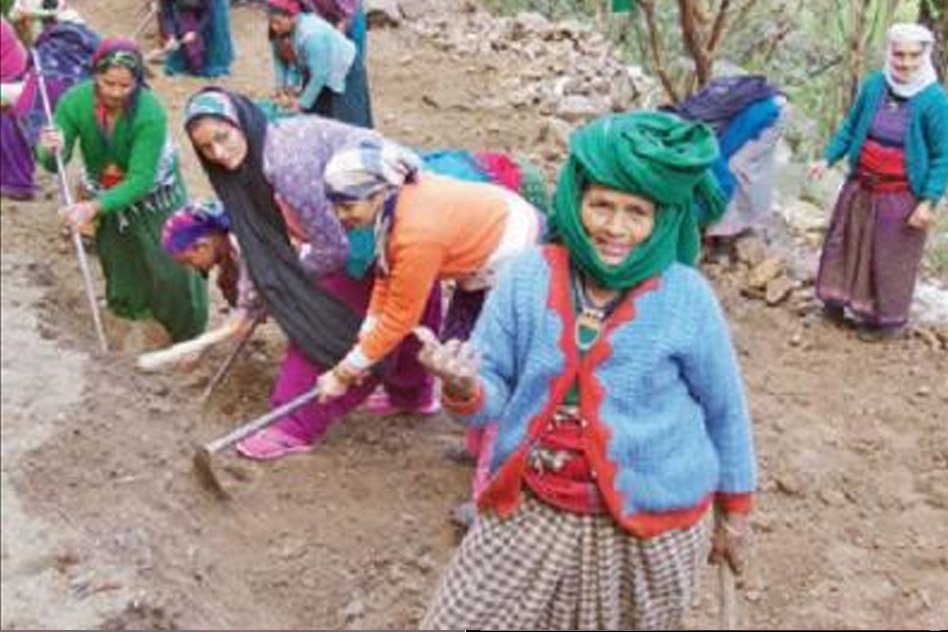 When Politicians Didnt Take Heed, These Women Started Building A Road Through A Hill