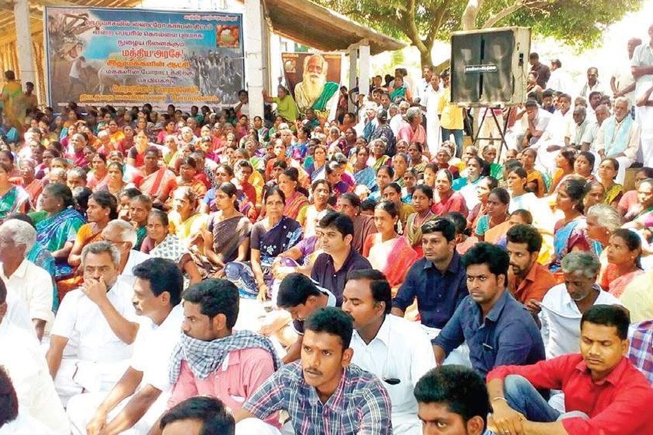 Tamil Nadu: Villagers & Environmentalists Protest Neduvasal Hydrocarbon Extraction Project