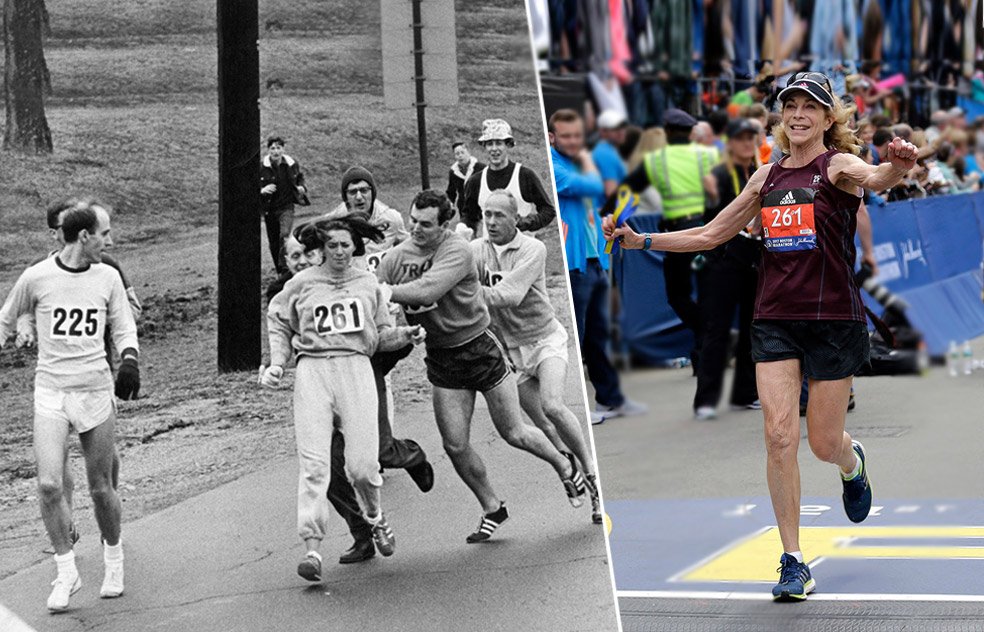 She Was The First Woman To Complete The Boston Marathon; 50 Years Later, She Ran Again