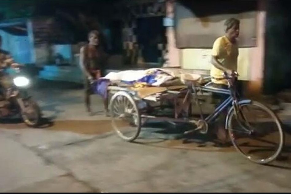 Odisha: Father Carries Daughters Body On Pedal Cart After Allegedly Being Denied Ambulance