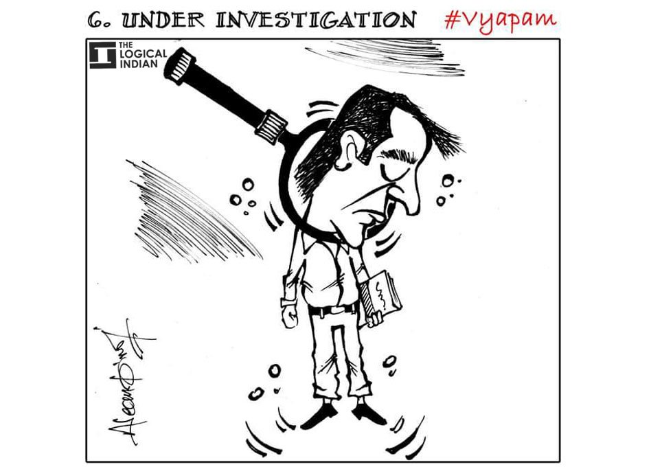 10 Illustrations by Aseem Trivedi Depicts The Horrifying Truth of Vyapam Scam