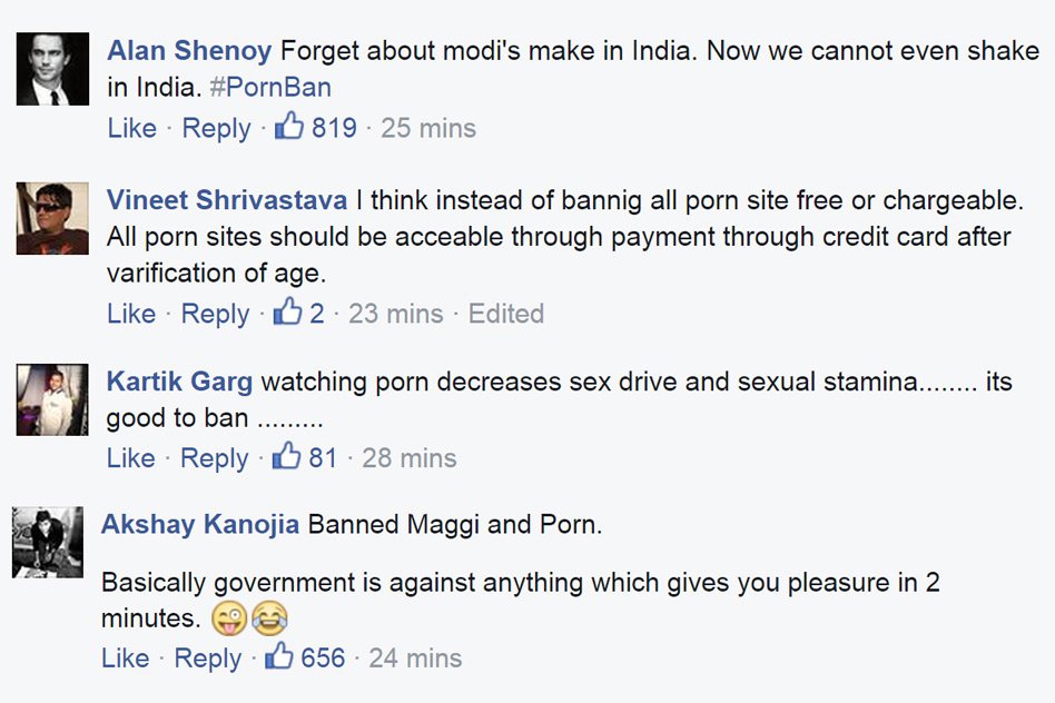 Sex Modi Com - How The Logical Indian Community Reacted To The 'Porn Ban' Issue?