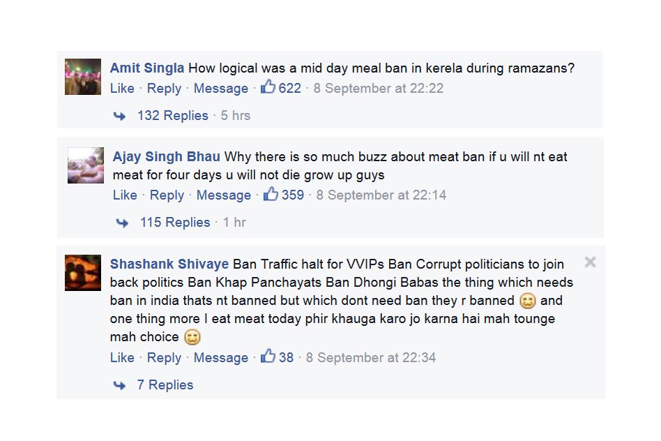How The Logical Indian Community Reacted To The Mumbai Meat Ban Issue?