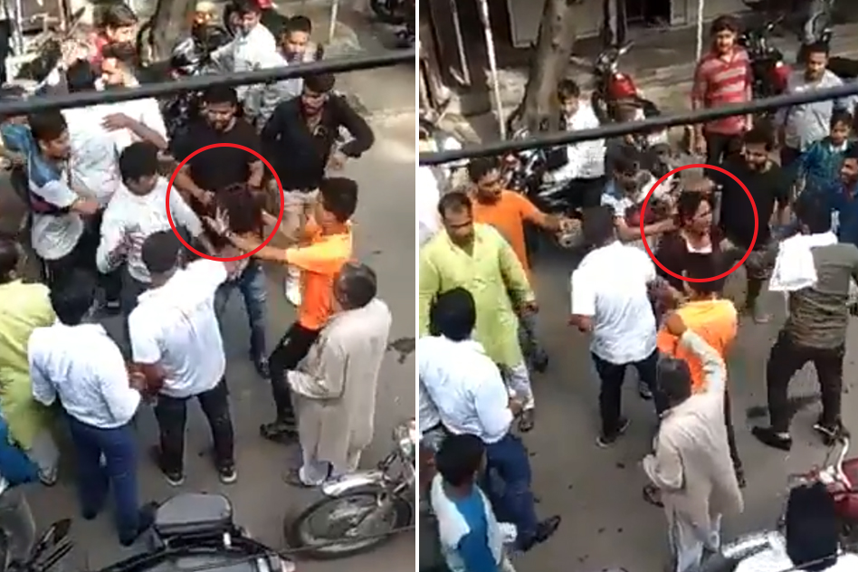 [Video] Muslim Men Beaten By Mob In Court Premises For Wanting To Marry A Hindu Woman