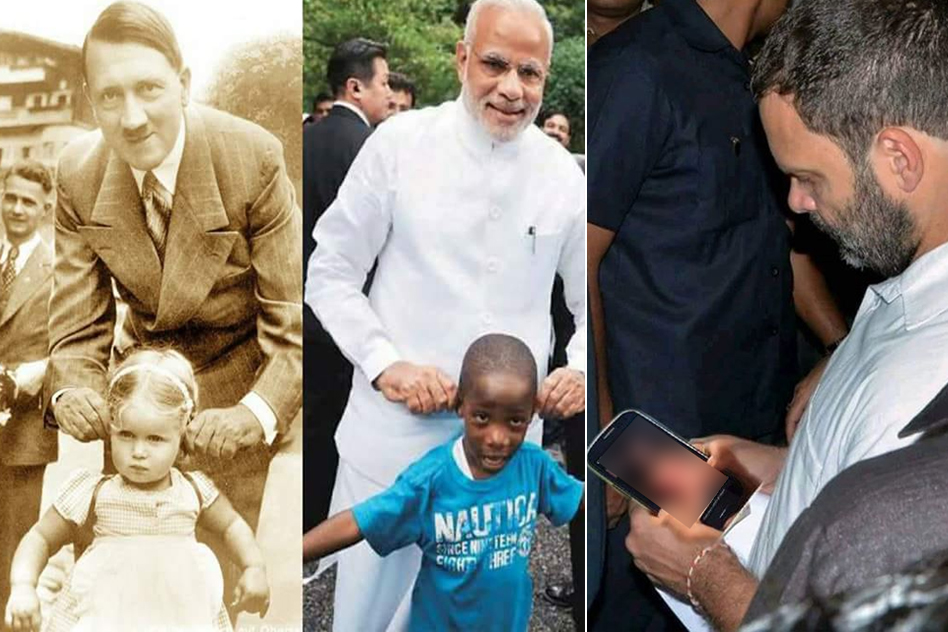 Fact Check: From A Fake Picture Of Rahul Gandhi To Comparison Between Modi And Hitler