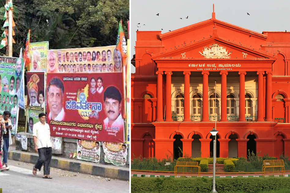 BBMP Removes 5000 Illegal Flex Banners Across Bengaluru After Karnataka High Court Order