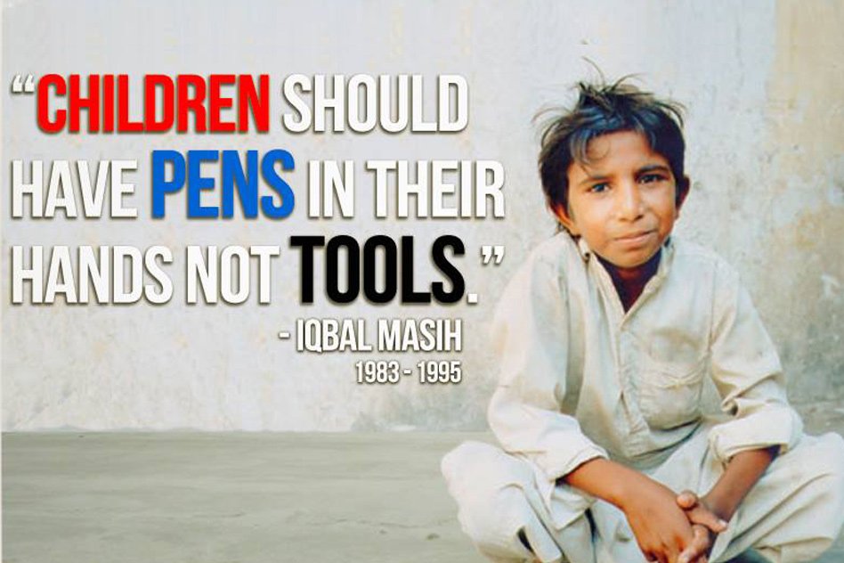 23 Years Ago, Iqbal Masih Was Murdered For Fighting Against Child Labour; Know About Him
