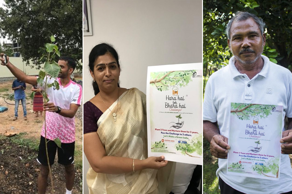 Jungle Man Of India, VVS Laxman, Saina Nehwal & Others Take Challenge To Plant Trees