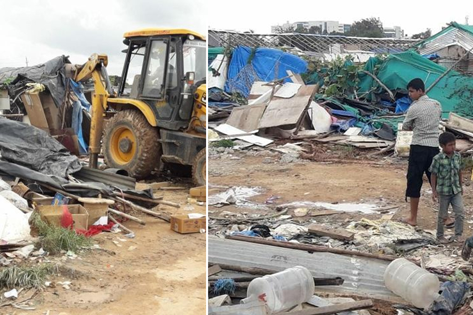 Bengaluru: Over 1000 People Rendered Homeless After BBMP Demolishes Settlement