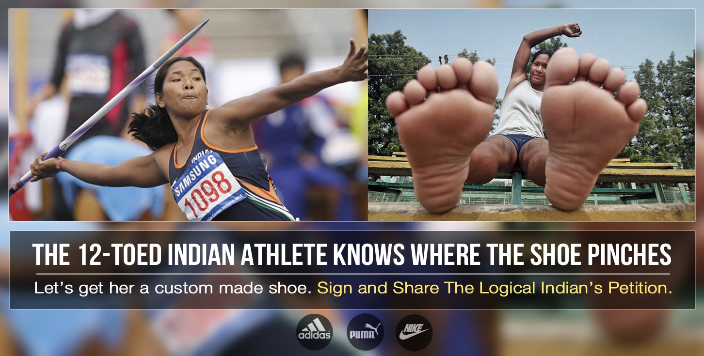 The 12-toed Indian Athlete Knows Where The Shoe Pinches