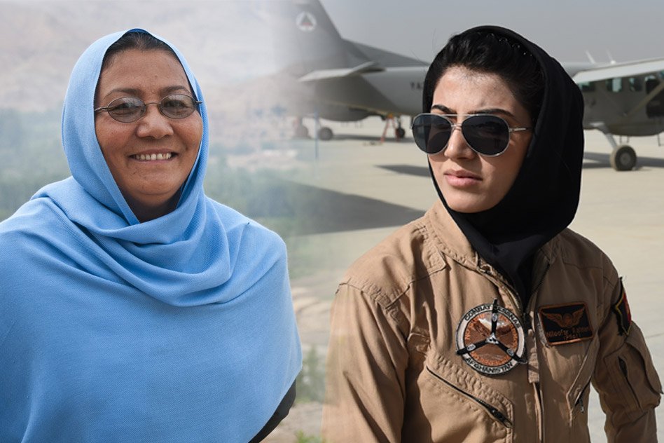 Afghanistans First Woman Provincial Governor and The First Woman Air Force Pilot
