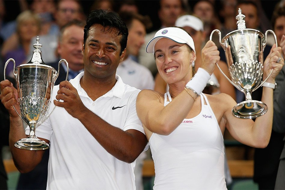 At 42, Leander Paes Wins His 16th Grand Slam Title. Double Joy For Martina!