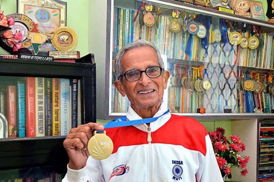 92-Year-Old Wins Gold At World Masters Athletic Championships in France