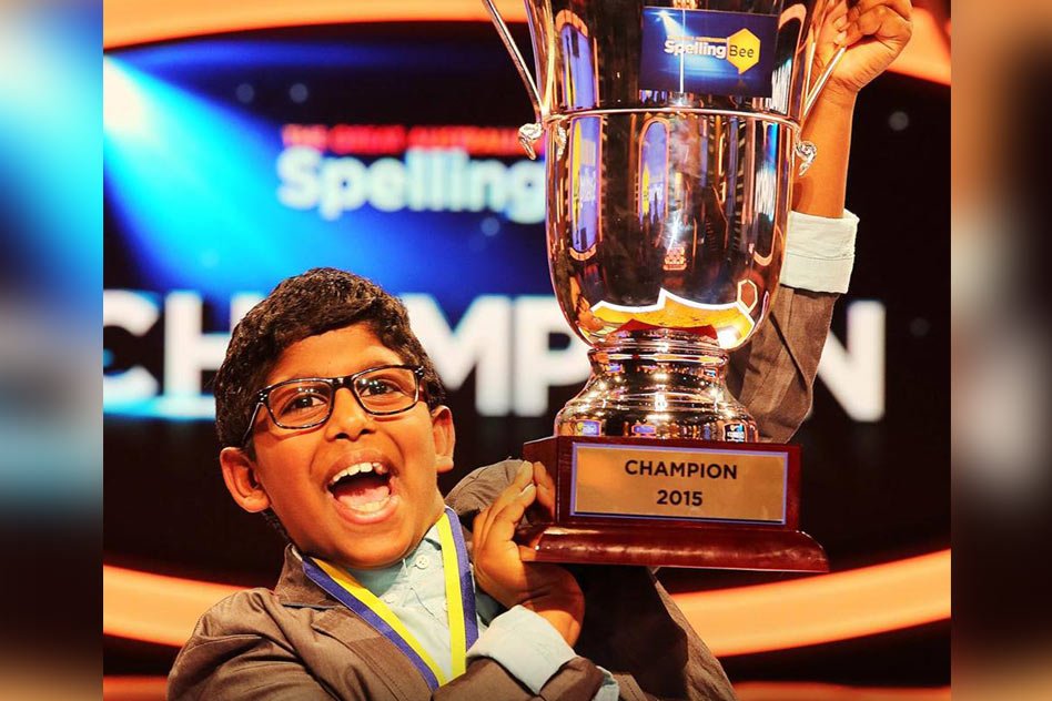 9-Year-Old Anirudh, Sweeps Australian Spelling Bee Contest And Won $50,000
