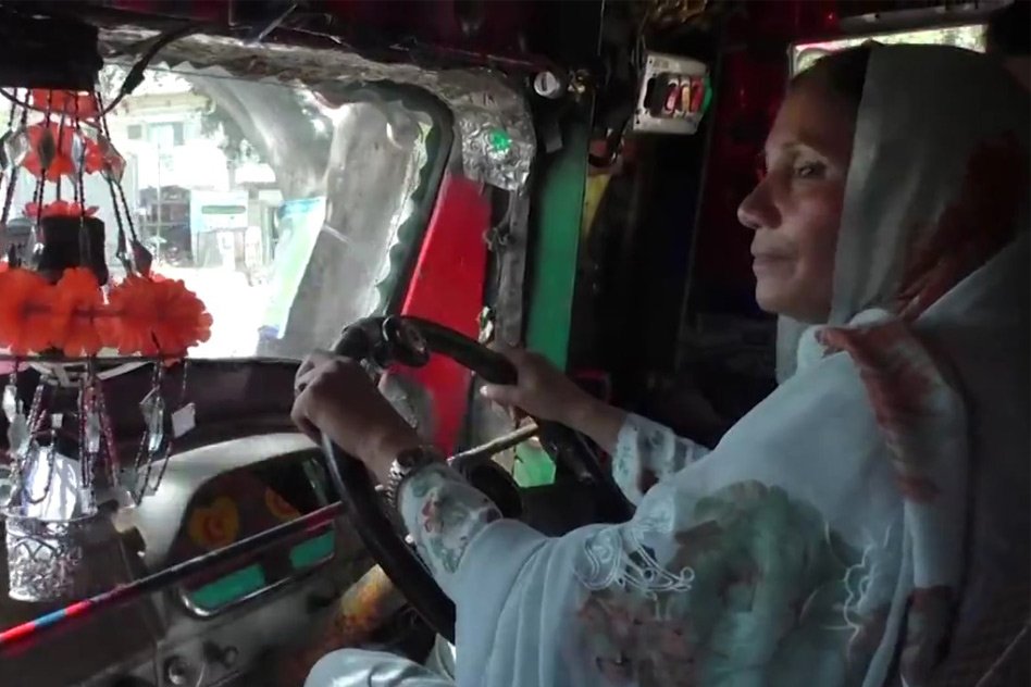 [Watch/Read] Nothing Is Too Difficult Said This 53-Year Old Female Truck Driver