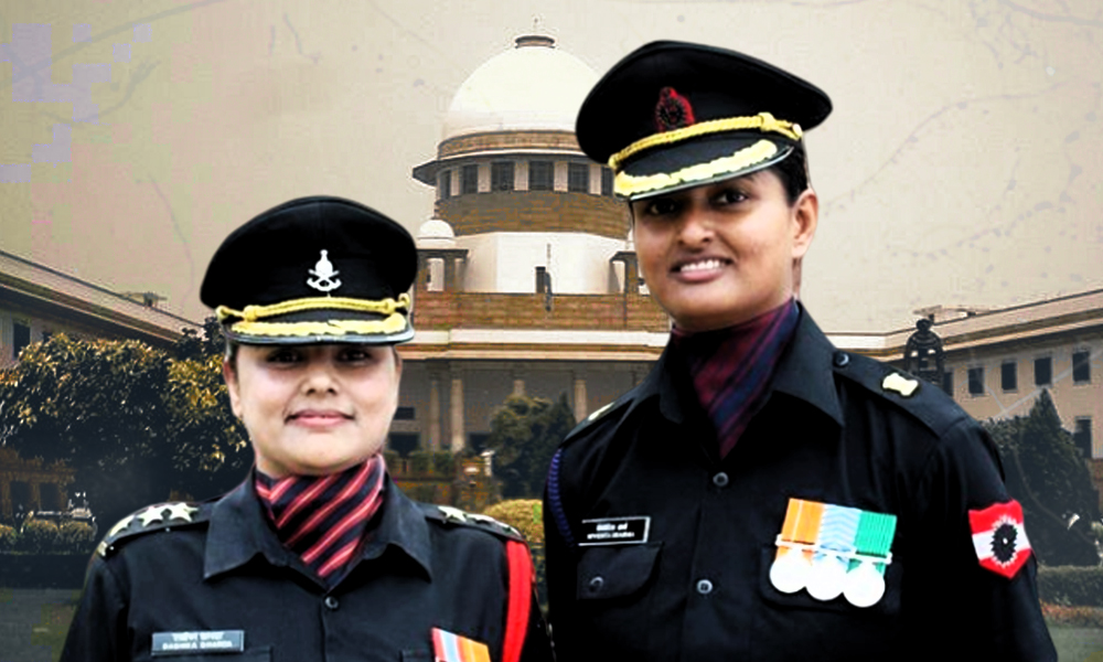 Change Mindset: SC Tells Govt Over Male Troops Not Ready To Accept Women Officers Argument