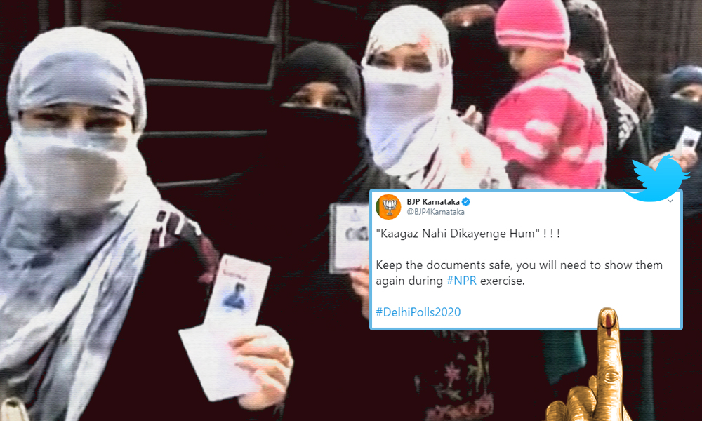 Keep Documents Safe, You Will Need To Show Them Again: BJP Ktaka Tweets To Muslim Voters