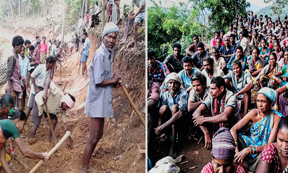 After Years Of Govt Apathy, These Tribal Villagers Built Their Own Road In Visakhapatnam