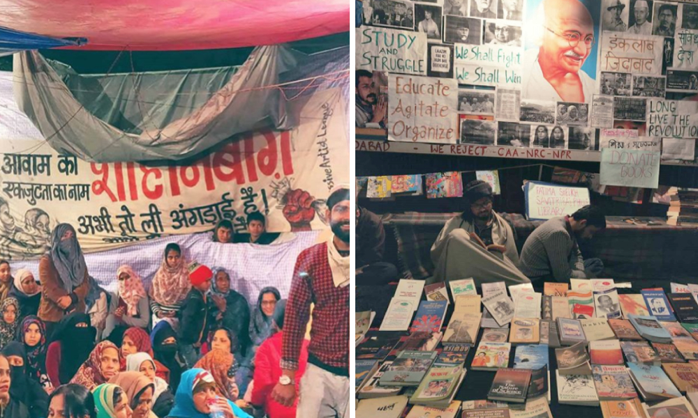 Why Protesters Turned A Bus Stand Into A Library At Shaheen Bagh?