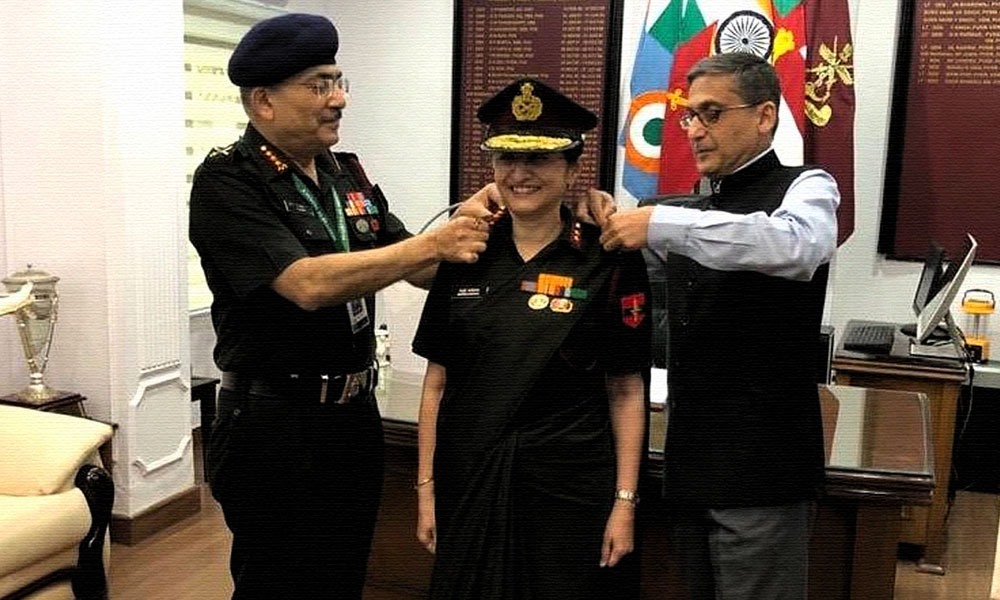 Major General Madhuri Kanitkar Becomes Indias Third Female To Hold Lieutenant-General Rank