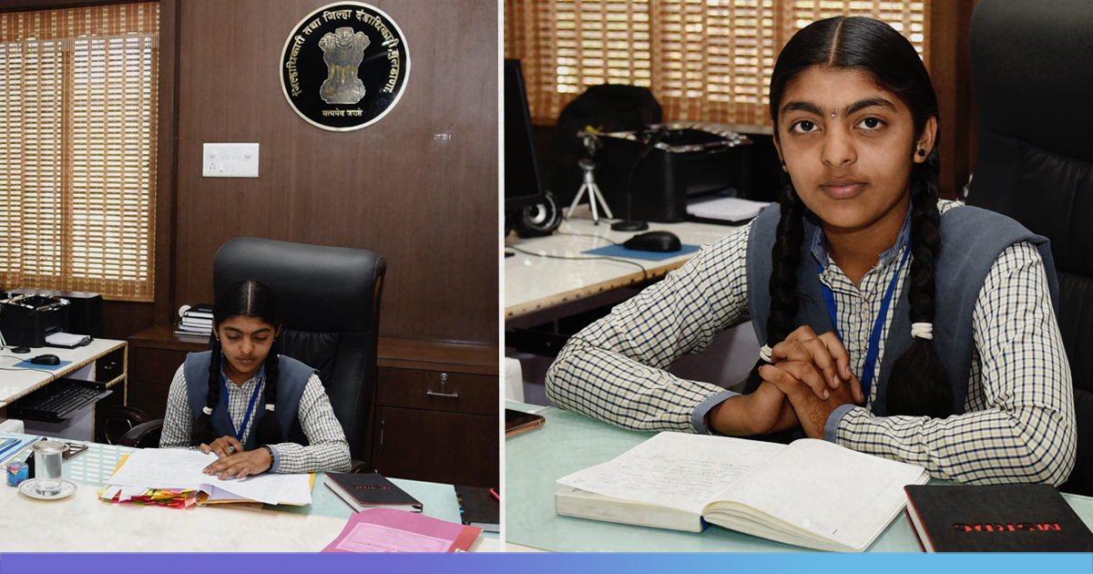 Women's Day 2020: Schoolgirl Becomes Collector For A Day In Maharashtra