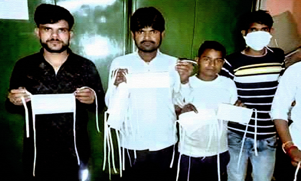 Mathura Jail Inmates Manufacture Over 500 Masks Amid Coronavirus Outbreak