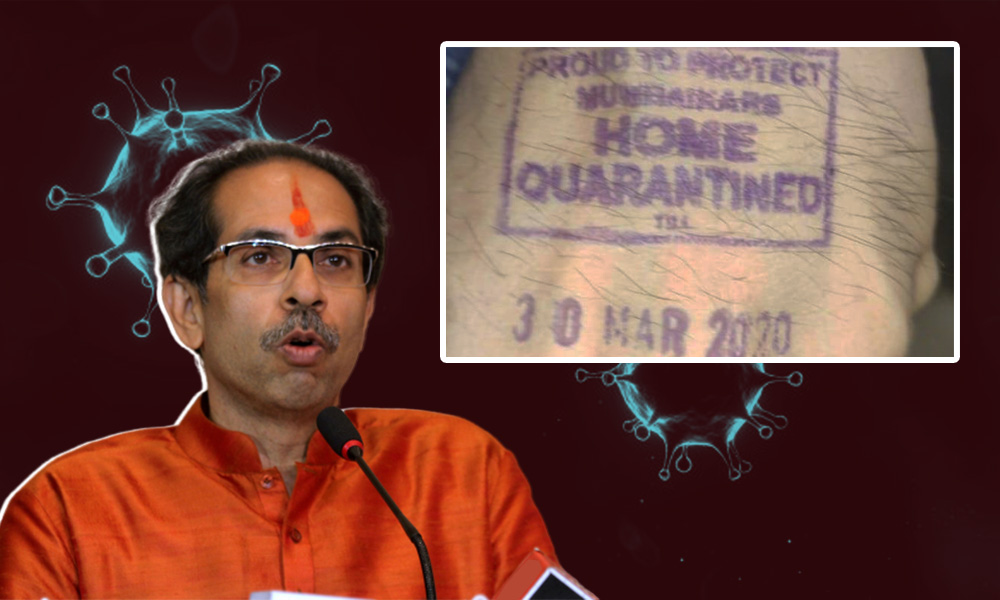 Coronavirus Outbreak: Maharashtra Govt Stamps Left Hand Of Those Advised To Self-Quarantine