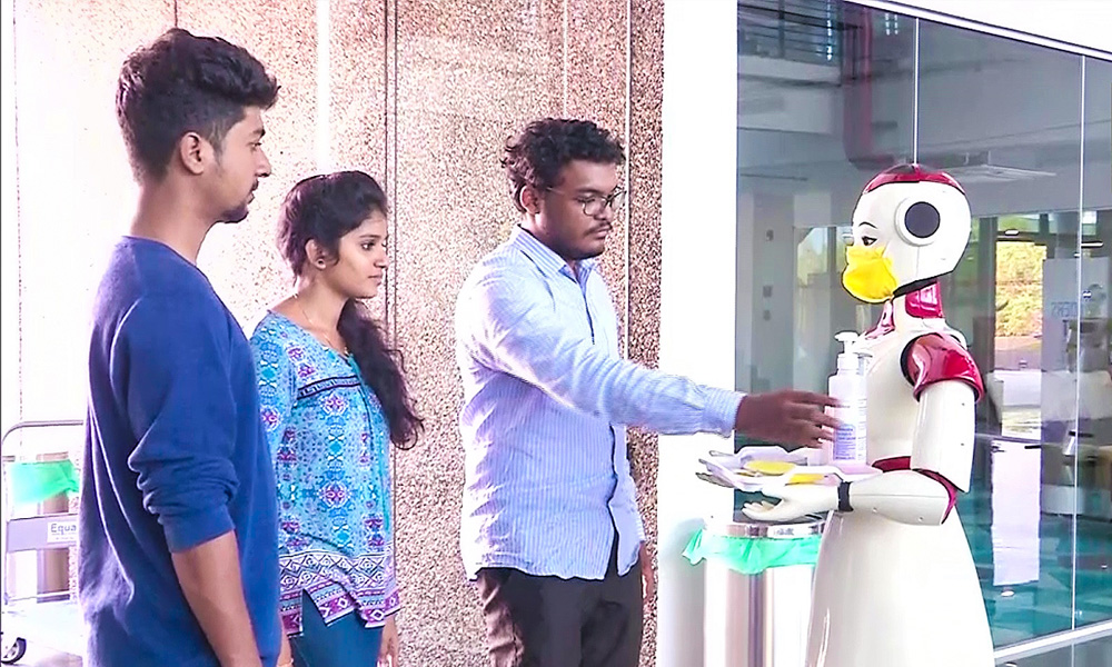 Kerala Ropes In Robots To Create Awareness About Coronavirus
