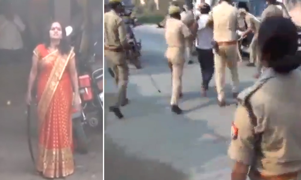 Coronavirus Lockdown: Uttar Pradesh Godwoman Brandishes Sword, Refuses To Call Off Gathering, Arrested