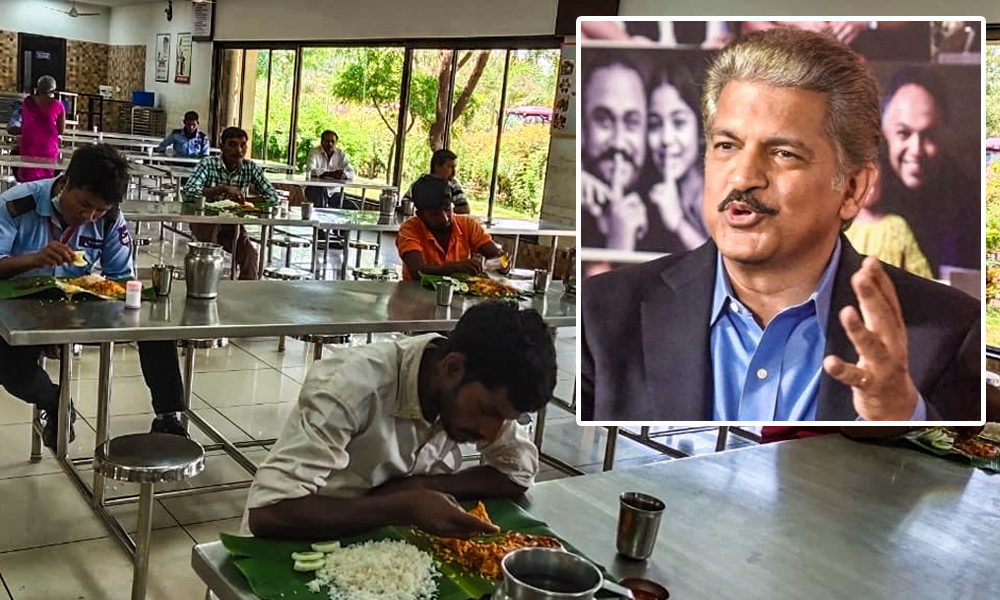 Anand Mahindra Replaces Plates With Banana Leaves At His Factories To Help Farmers Amid Lockdown