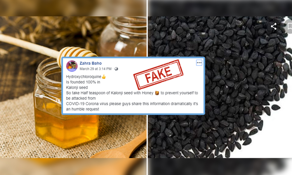 Fact Check: Can Kalonji Seeds In Combination With Honey Cure COVID-19?