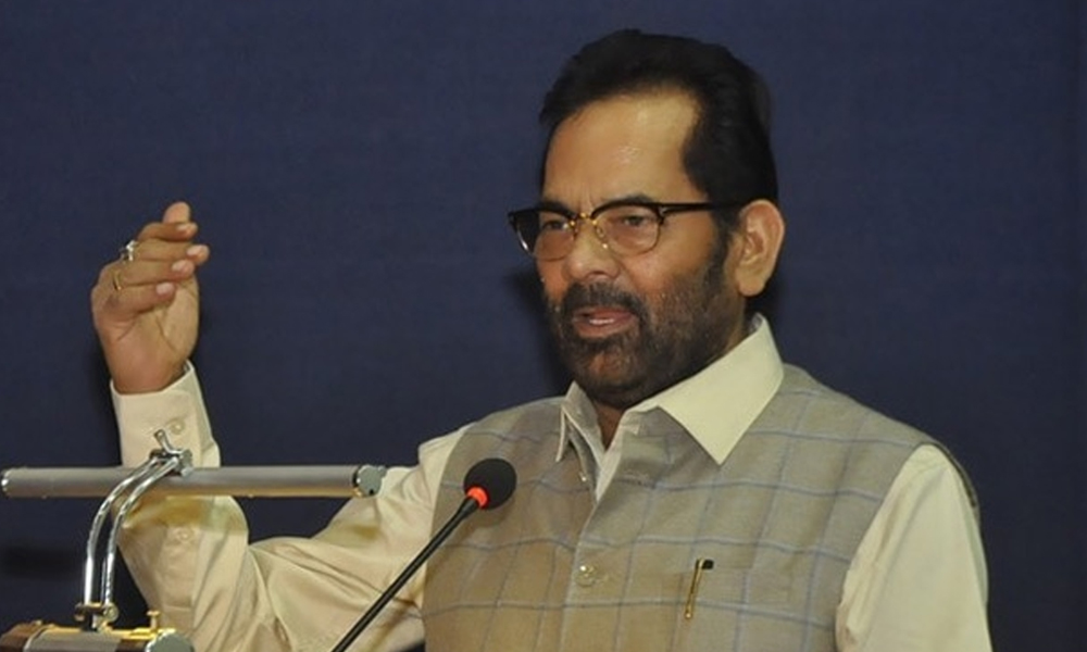 India Heaven For Muslims: Union Minister Mukhtar Abbas Naqvi On Islamic Groups Concern