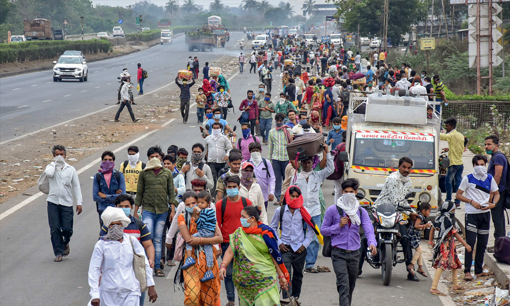 Movement Of Migrant Workers Not Necessary, Could Be A Major Health Hazard: Centre Tells SC