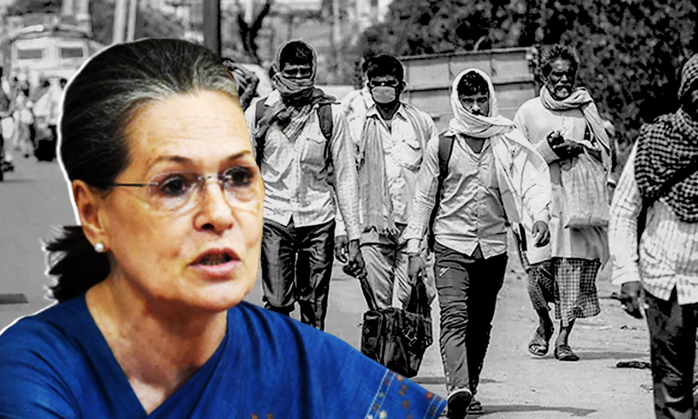 Congress Will Bear Expenses Of Migrant Workers Travel, Says Sonia Gandhi, Govt Tells It Is Paying For Tickets