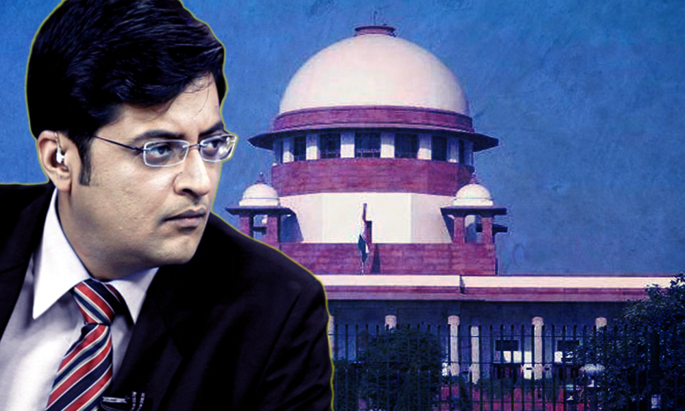 Arnab Goswami Moves SC, Seeks Quashing Of FIR Against Him For Spreading Communal Hatred During Bandra Migrant Protest