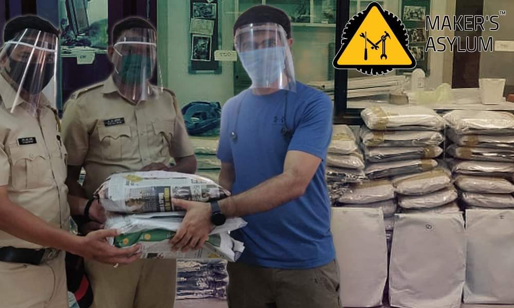 Corona Warriors: This Mumbai Group Is Manufacturing Affordable, Eco-Friendly Face Shields For Frontline Workers
